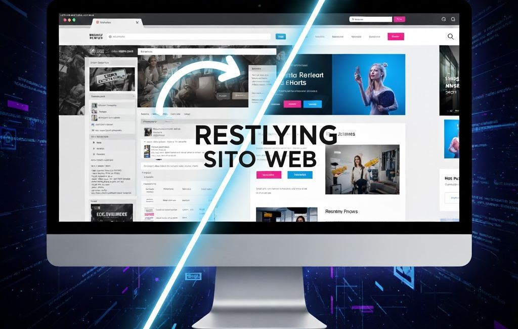 restyling sito web